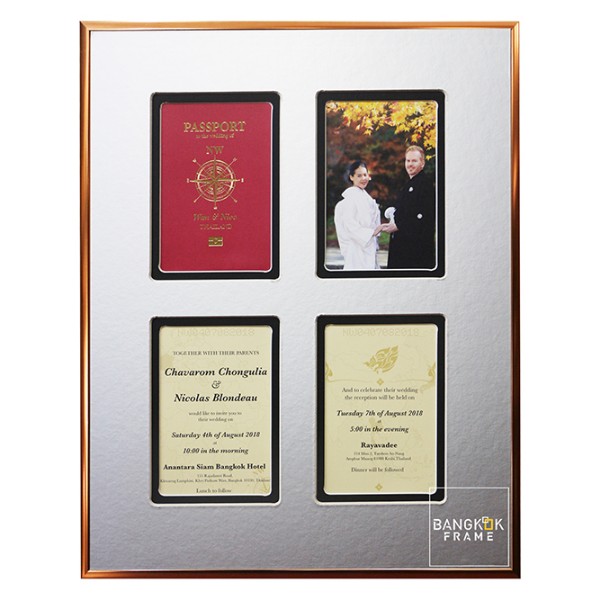 Wedding Card in picture frame by bangkokframe 
